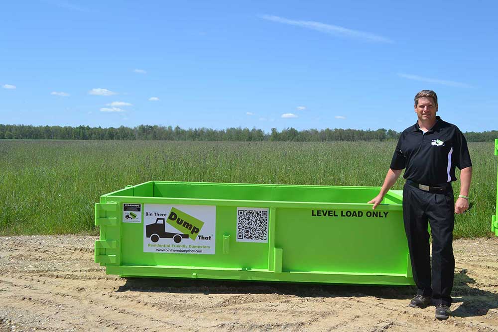 4 Yard Dumpster - Bin There Dump That Baltimore Dumpster Rental. Baltimore Dumpster Rental. Dumpster Rental Baltimore